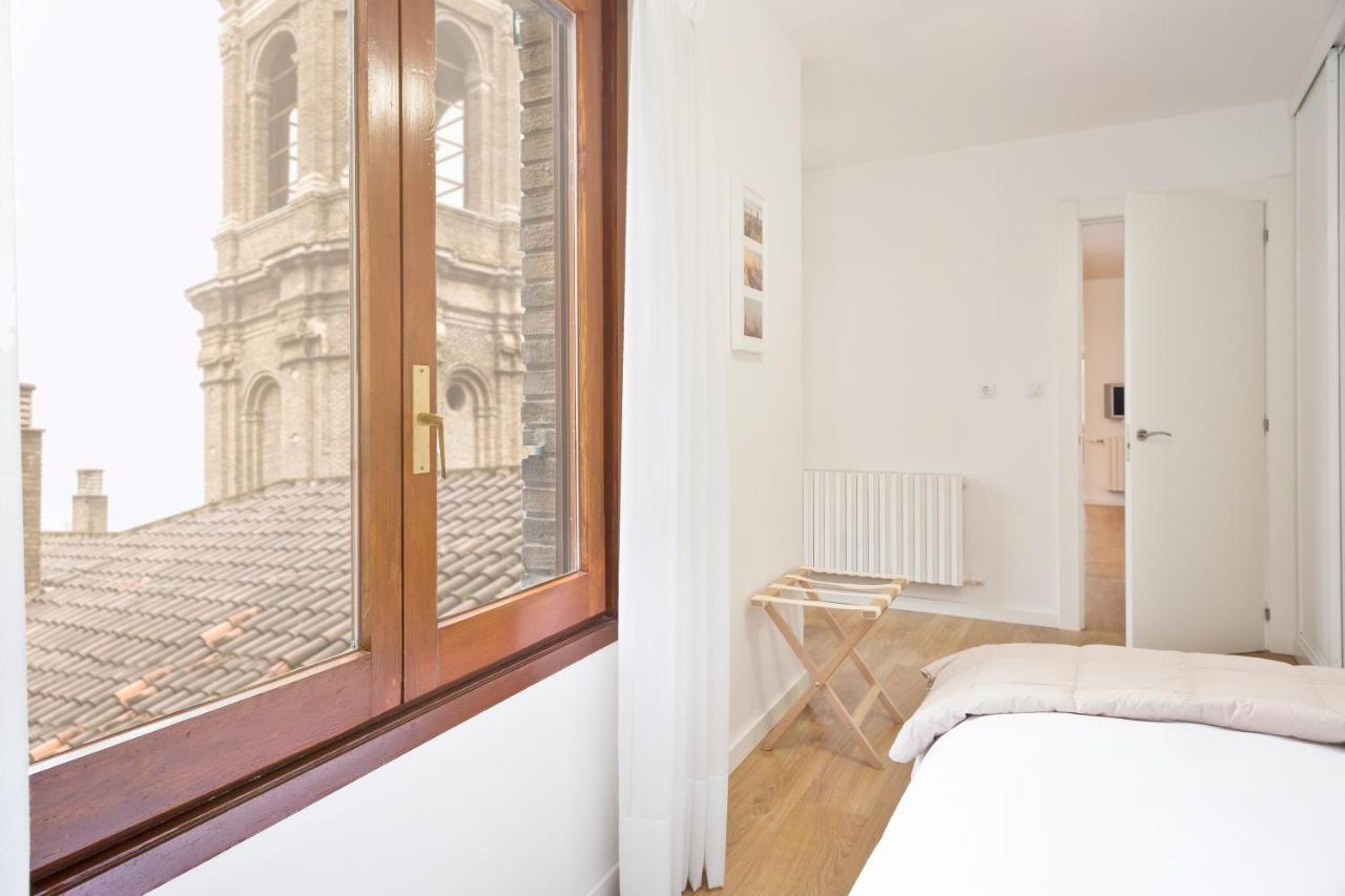 Apartamento Con Vistas En Centro Historico Saragossa Exterior foto